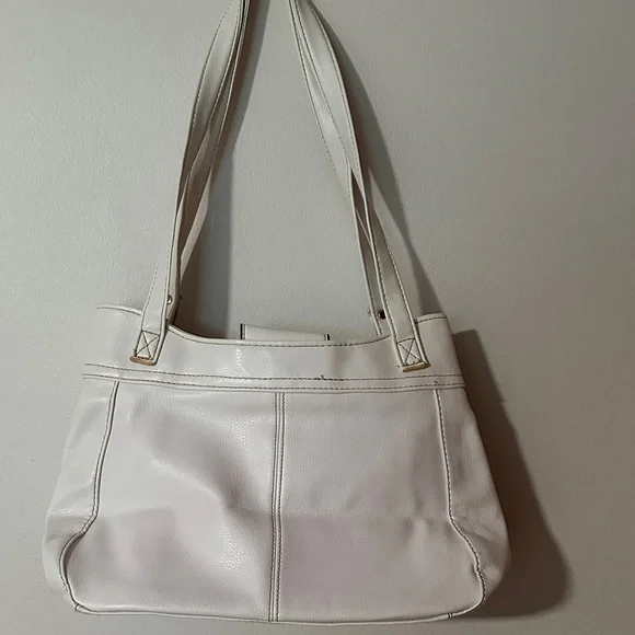 Croft & Barrow Cream Shoulder Bag - Picture 9 of 14